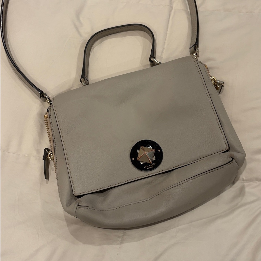 Kate Spade Gray Crossbody Bag